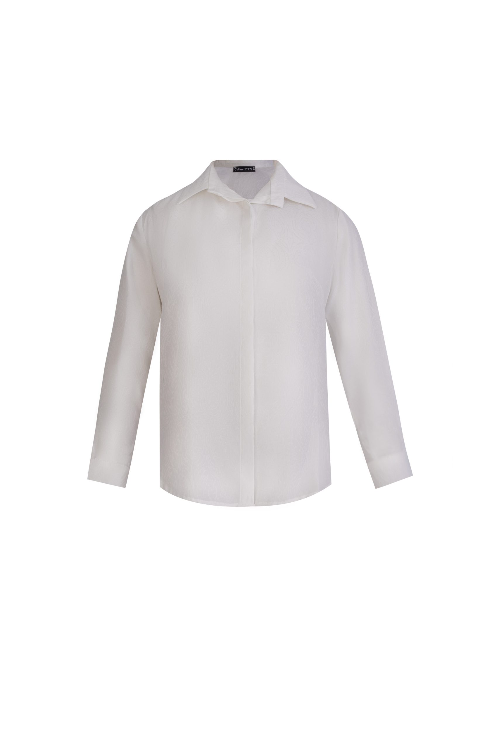 شومیز ساتن ژاکارت - 3152 | برند پوشاک زنانه کالین | فروشگاه آنلاین خرید لباس،کیف و کفش شومیز ساتن ژاکارت - 3152