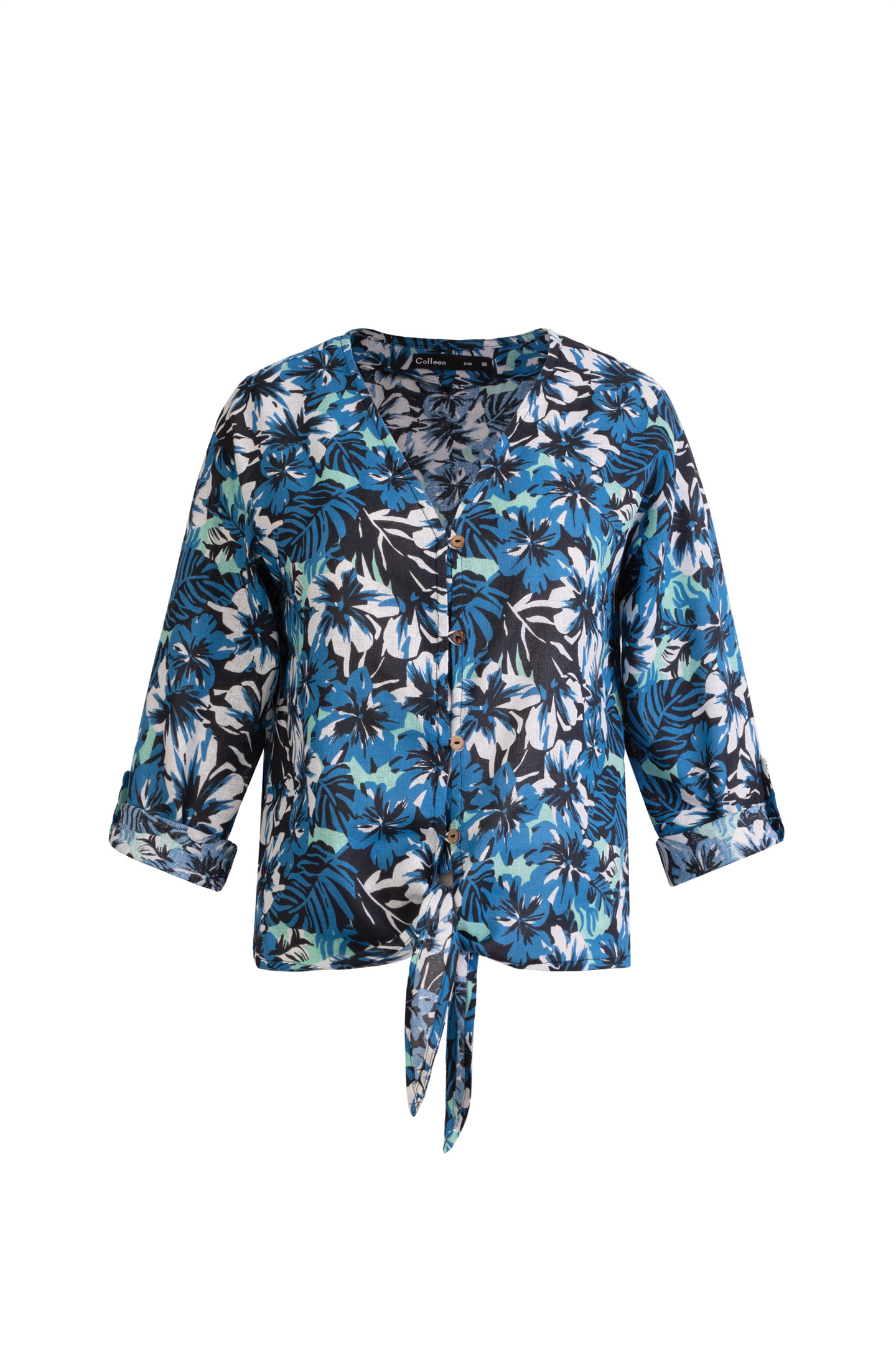 شومیز جلو گره دار نخی - 3161 | برند پوشاک زنانه کالین | فروشگاه آنلاین خرید لباس،کیف و کفش شومیز جلو گره دار نخی - 3161 - Image 10