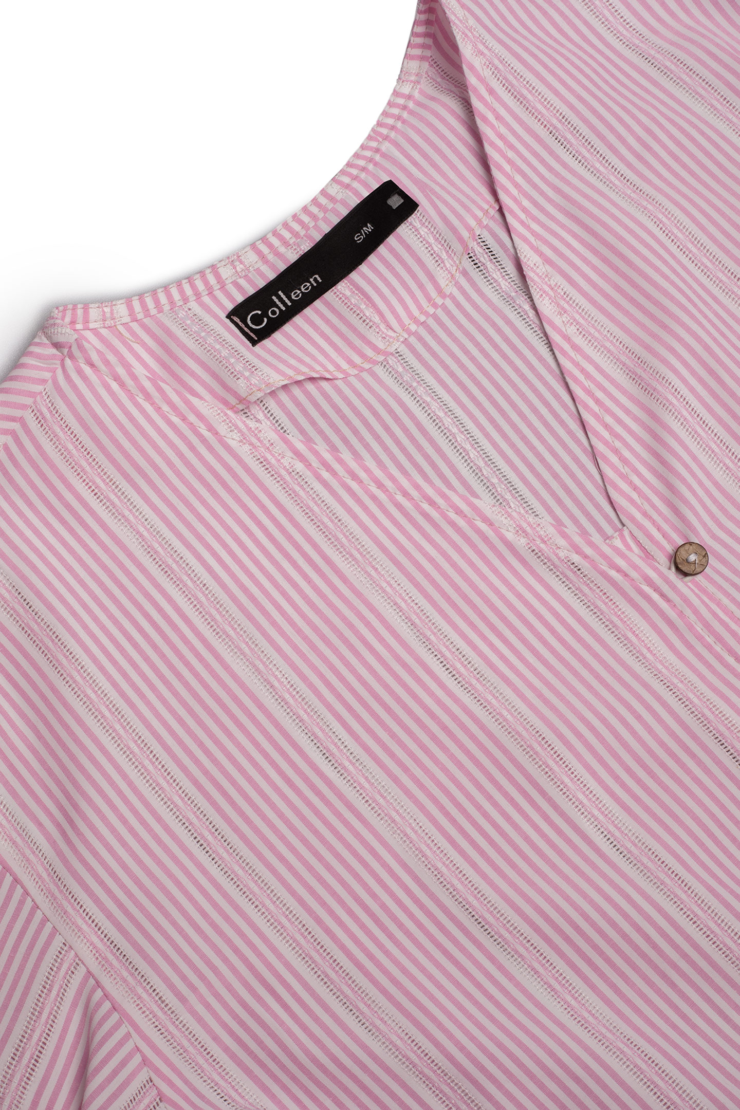 شومیز جلو گره دار نخی - 3161 | برند پوشاک زنانه کالین | فروشگاه آنلاین خرید لباس،کیف و کفش شومیز جلو گره دار نخی - 3161 - Image 5