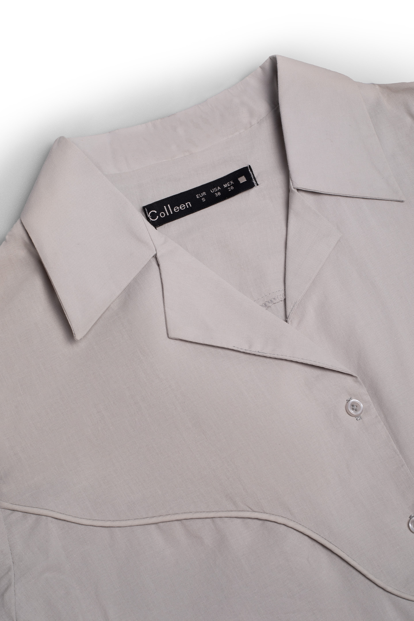 شومیز وال پوپلین - 9750 | برند پوشاک زنانه کالین | فروشگاه آنلاین خرید لباس،کیف و کفش شومیز وال پوپلین - 9750 - Image 2