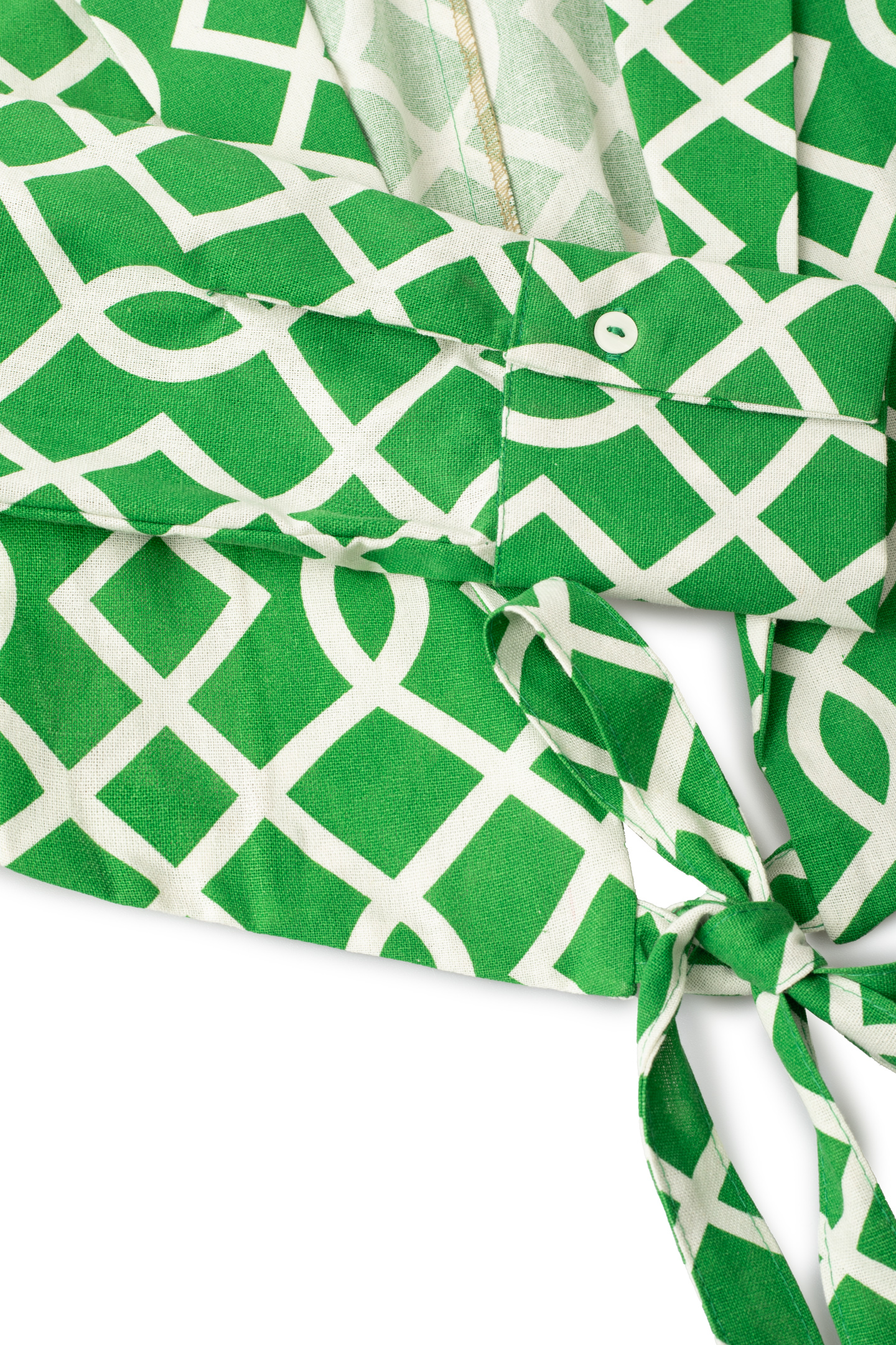 بلوز لینن طرحدار - 3113 | برند پوشاک زنانه کالین | فروشگاه آنلاین خرید لباس،کیف و کفش بلوز لینن طرحدار - 3113 - Image 5