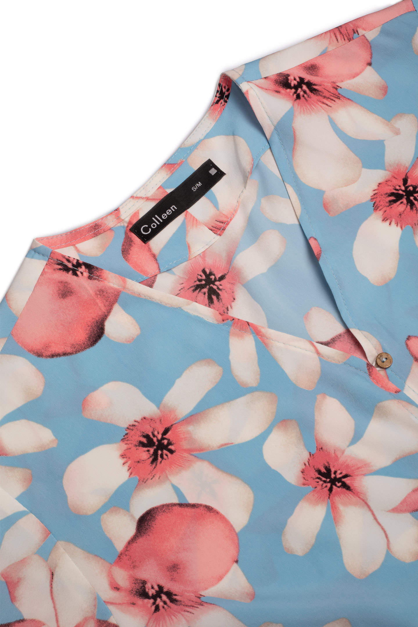 شومیز جلو گره دار نخی - 3161 | برند پوشاک زنانه کالین | فروشگاه آنلاین خرید لباس،کیف و کفش شومیز جلو گره دار نخی - 3161 - Image 8