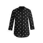 شومیز خالدار - کد 3100