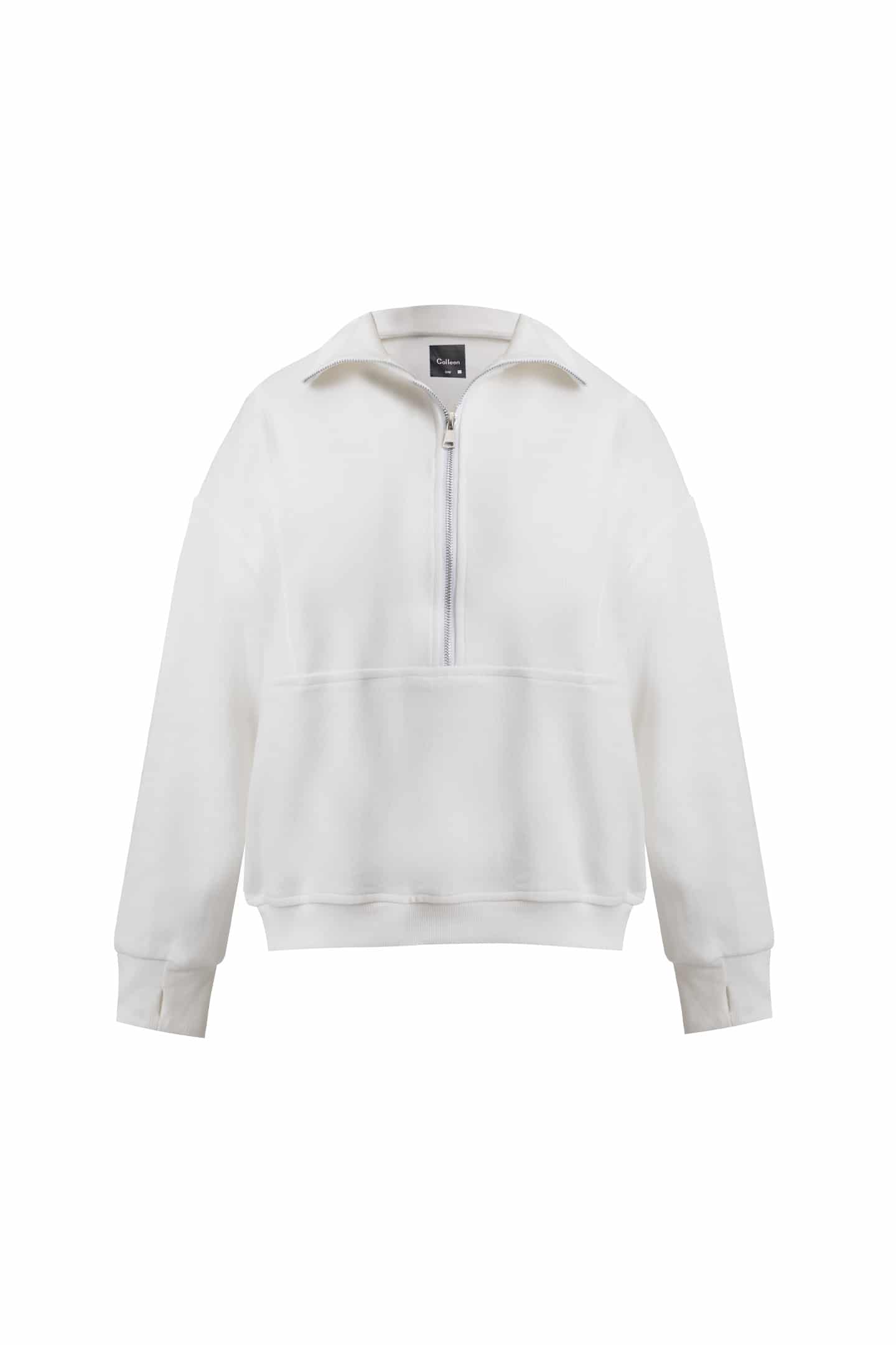 هودی نیم زیپ - 1711 | برند پوشاک زنانه کالین | فروشگاه آنلاین خرید لباس،کیف و کفش هودی نیم زیپ - 1711 - Image 2