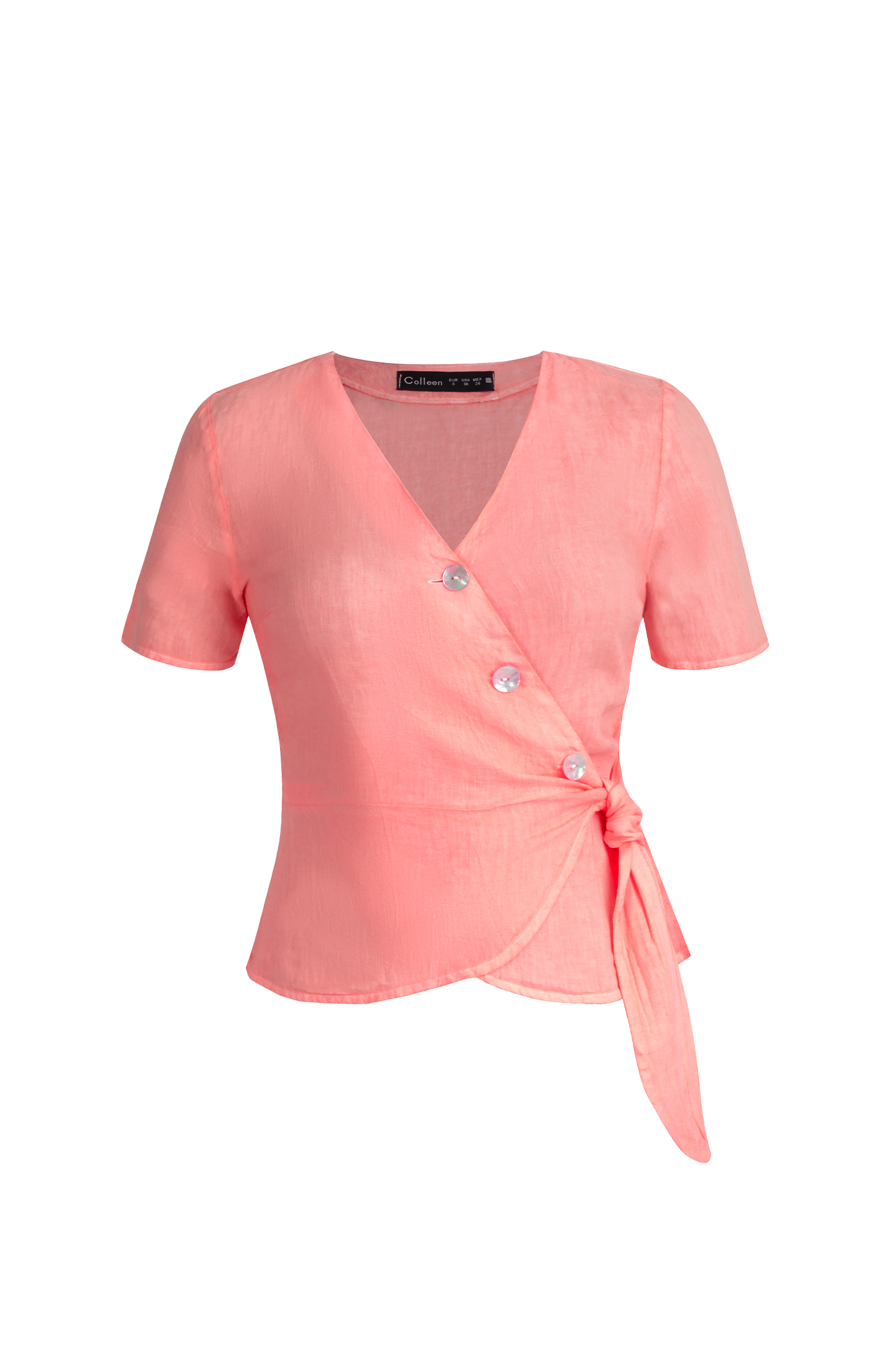 شومیز چپ و راستی - کد 3098 | برند پوشاک زنانه کالین | فروشگاه آنلاین خرید لباس،کیف و کفش شومیز چپ و راستی - کد 3098