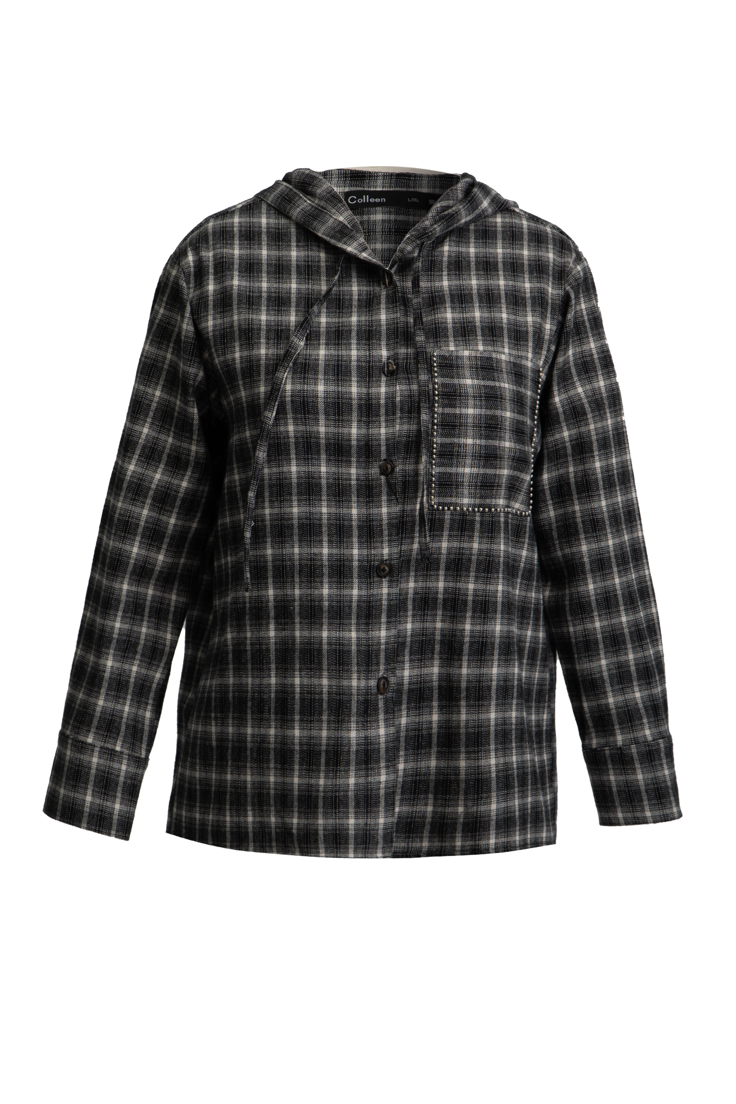 هودی وول - 1710 | برند پوشاک زنانه کالین | فروشگاه آنلاین خرید لباس،کیف و کفش هودی وول - 1710